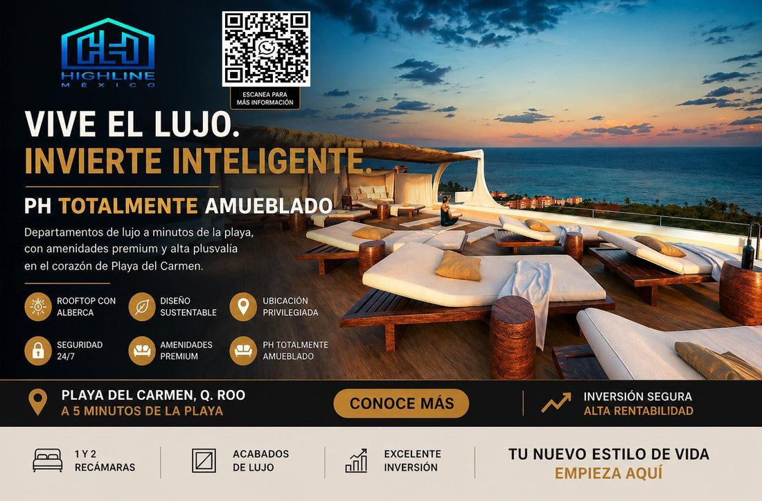 Apartment in Playa del Carmen, Quintana Roo, Mexico 1 - 18202750
