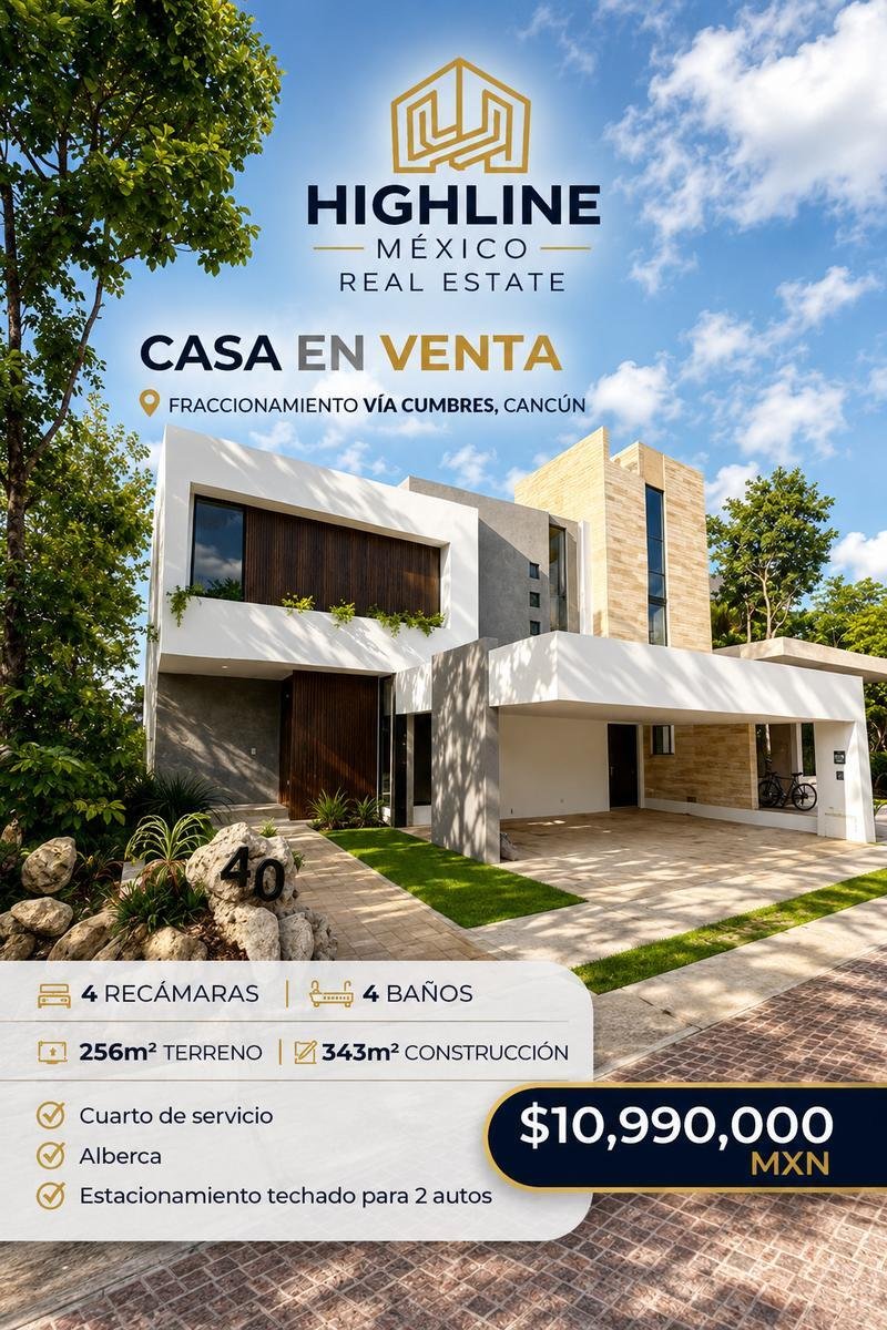 House in Cancún, Quintana Roo, Mexico 1 - 18202778