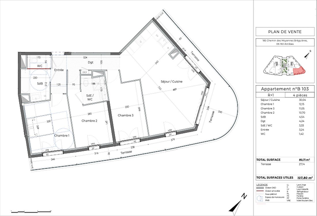 Apartment in Les Groules-Les Breguieres, Antibes, France 1 - 18206030