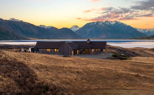 Casa a Lake Ōhau, Canterbury, Nuova Zelanda 1