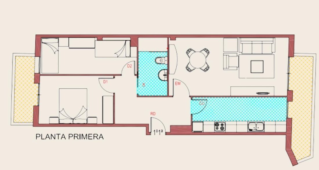 Apartment in Mollerussa, Catalonia, Spain 1 - 18207856