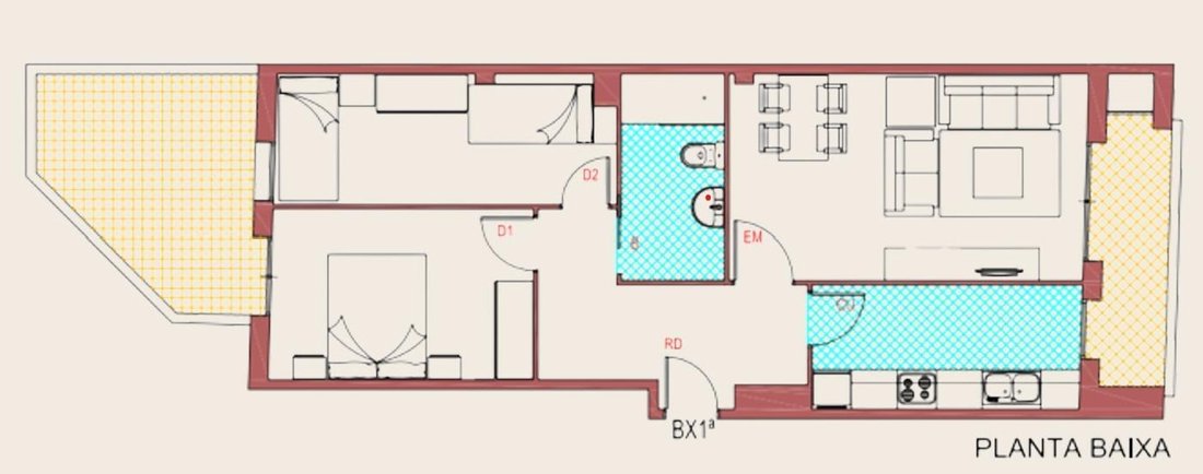 Apartment in Mollerussa, Catalonia, Spain 1 - 18207851