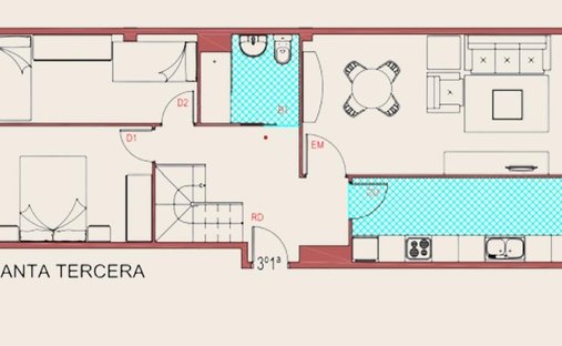 Apartamento en Mollerussa, Cataluña, España 1