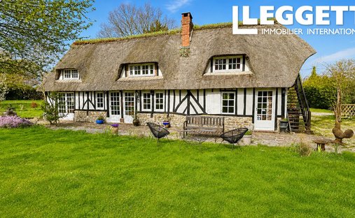 House in Saint-Leger-de-Rotes, Normandy, France 1