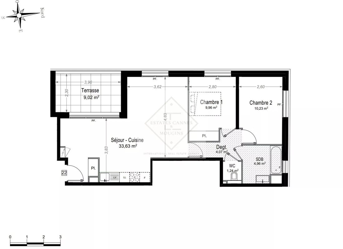 Apartment in Juan les Pins-Gallice, Antibes, France 4 - 18211461