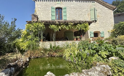 Castle in Bourg-de-Visa, Occitania, France 1