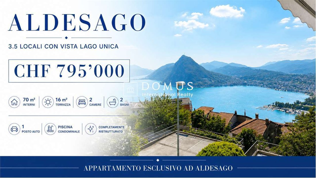 Apartment in Lugano, Ticino, Switzerland 1 - 14542841