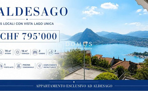 Appartement à Brè-Aldesago, Lugano, Tessin 1