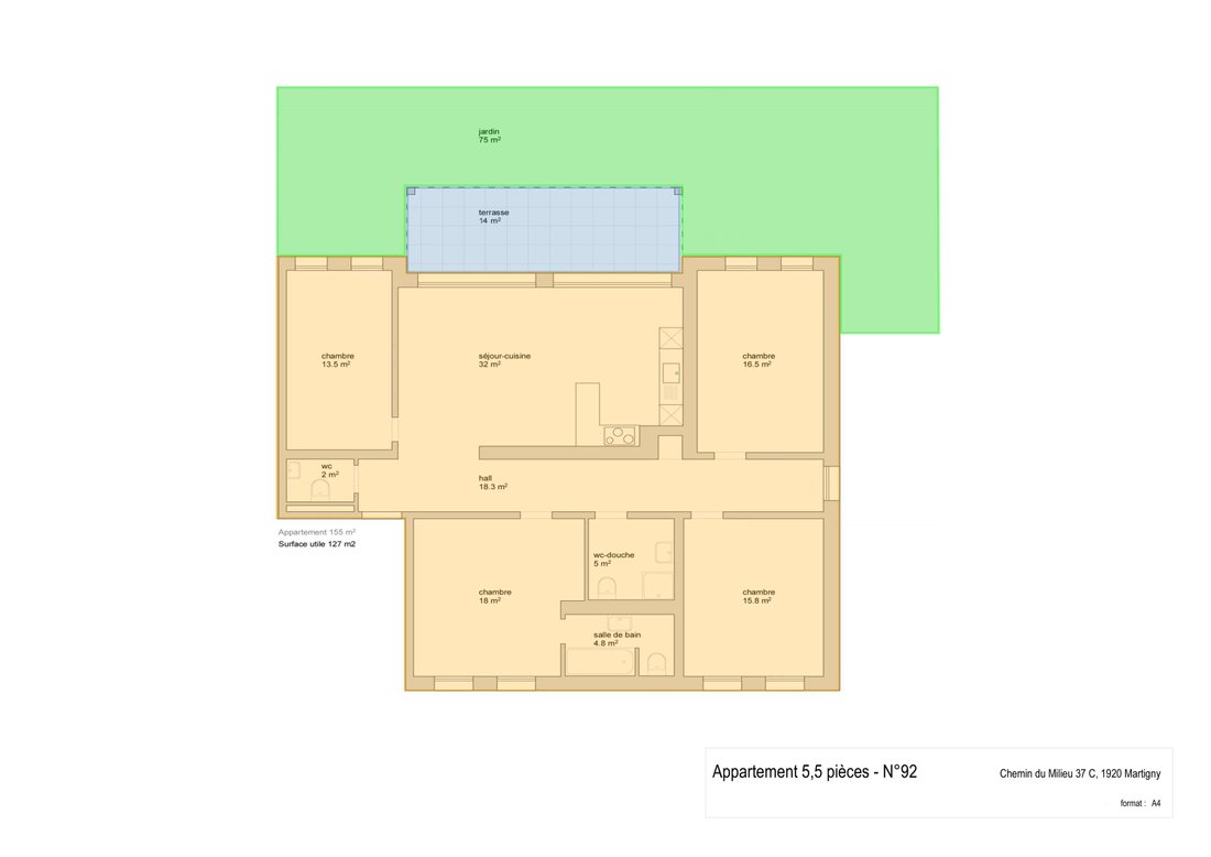 Apartment in Martigny, Valais, Switzerland 3 - 18220580