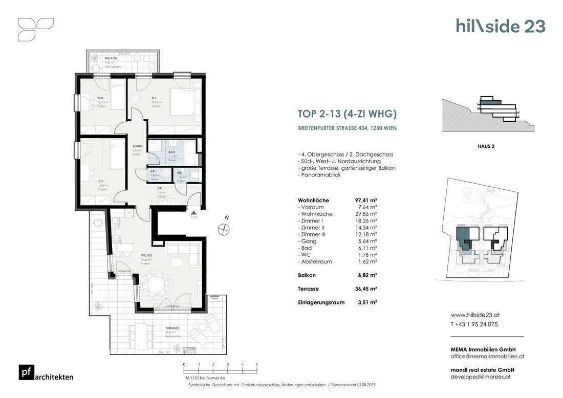 Penthouse in Vienna, Wien, Austria 1 - 17035802