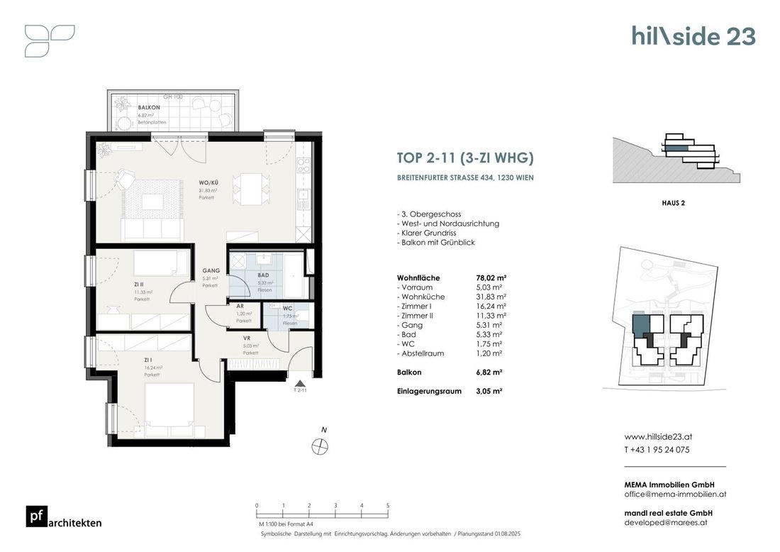 Penthouse in Vienna, Wien, Austria 1 - 17035861