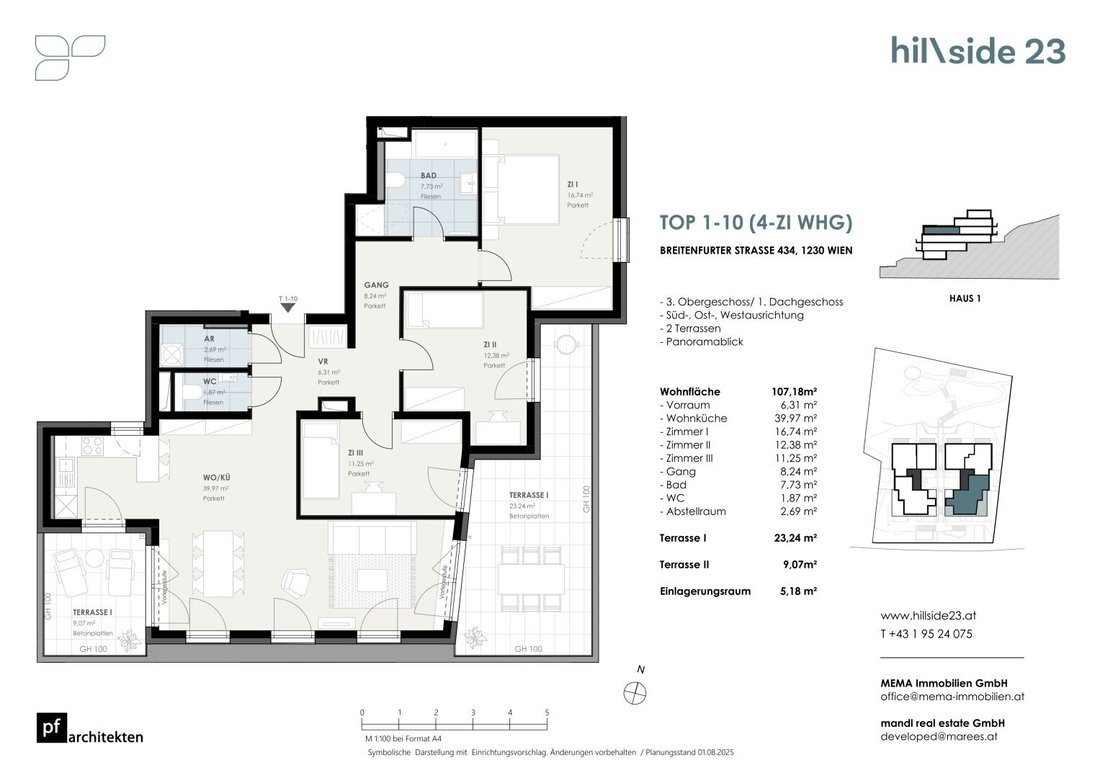 Penthouse in Vienna, Wien, Austria 1 - 17035382