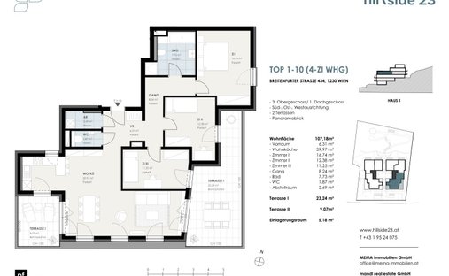 Penthouse à Vienne, Vienne, Autriche 1