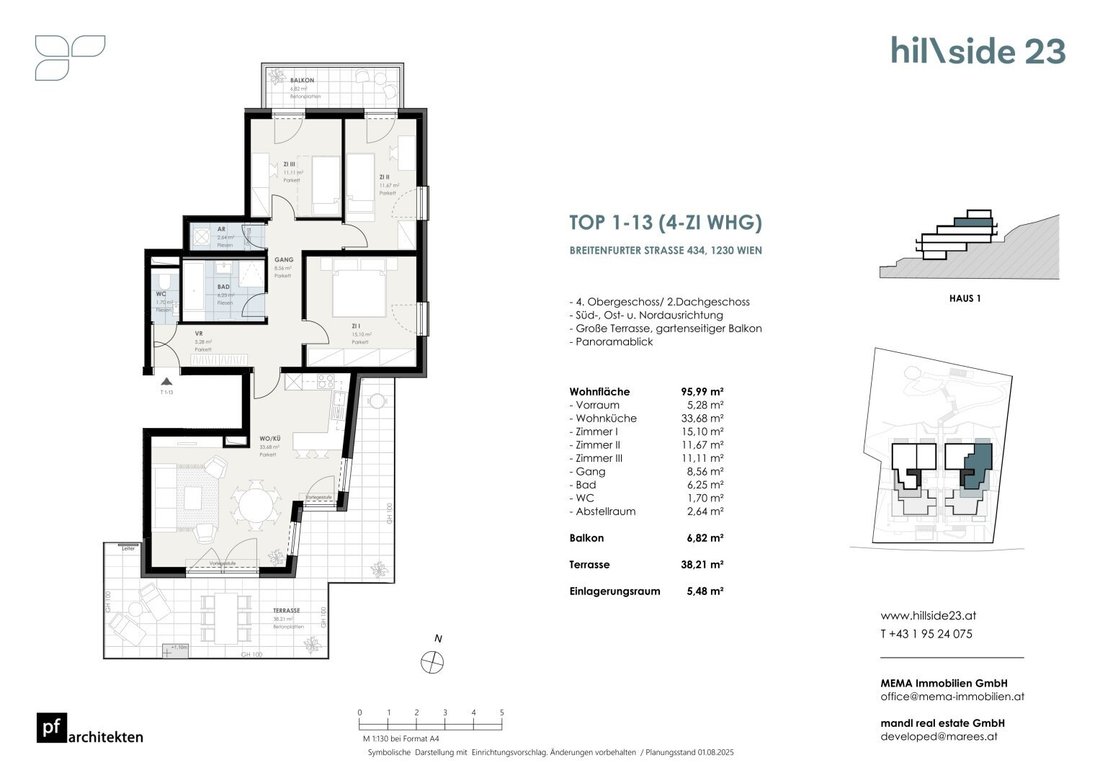 Penthouse in Vienna, Wien, Austria 1 - 17036283