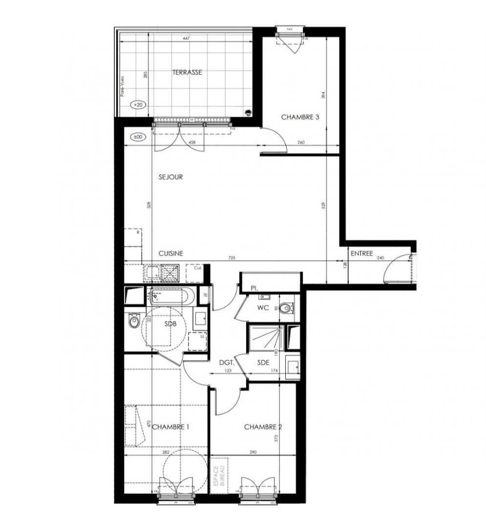 Apartment in Centre Ville Ouest, Fontainebleau, France 5 - 18221886