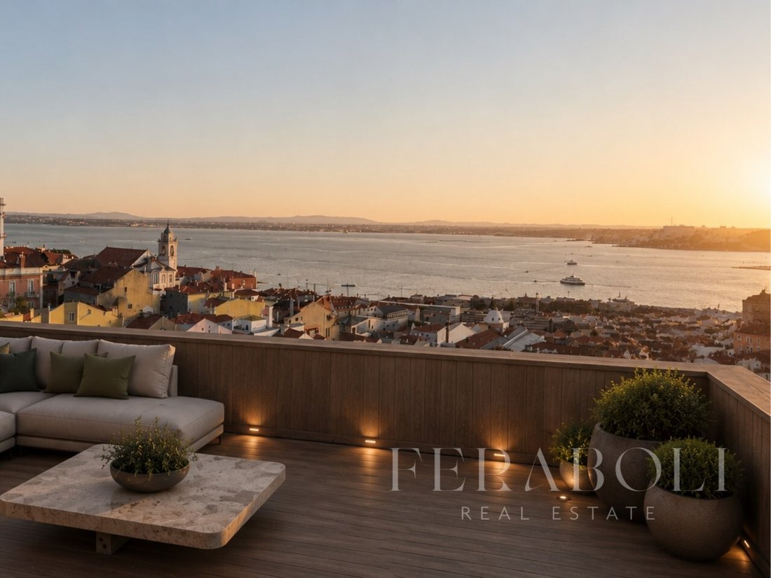 Penthouse in Misericordia, Lisbon, Portugal 1 - 17651688
