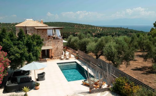 Villa in Koroni Municipal Unit, Peloponnese, Western Greece and the Ionian, Griechenland 1