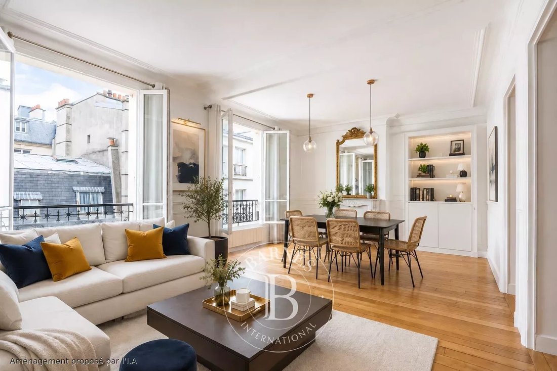 Wohnung in Champerret-Berthier, Paris 17e Arrondissement, Paris 1 - 18222300