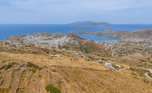 Terrain en Ios, Aegean, Grèce 1