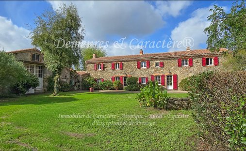 Schloss in Centre, Challans, Frankreich 1