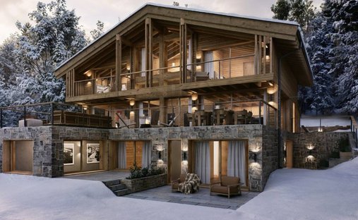 Stadthaus in Crans-Montana, Wallis, Schweiz 1