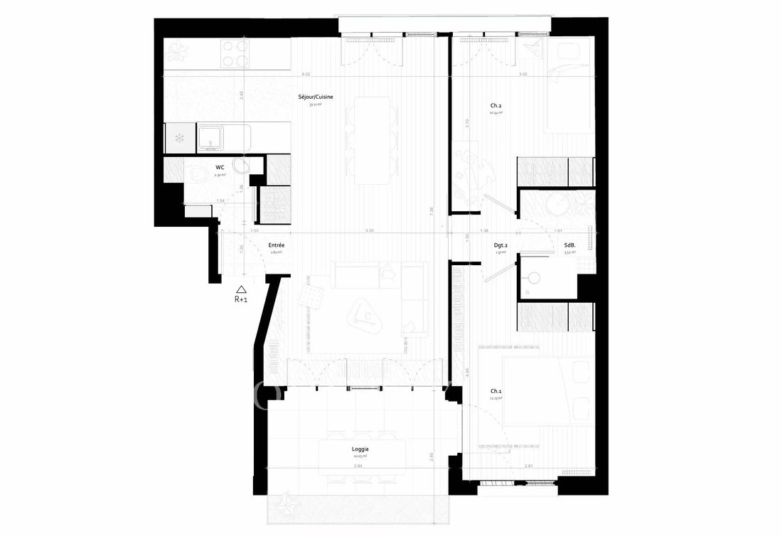Apartment in Grand Parc-Chartrons-Paul Doumer, Bordeaux, France 5 - 18232691