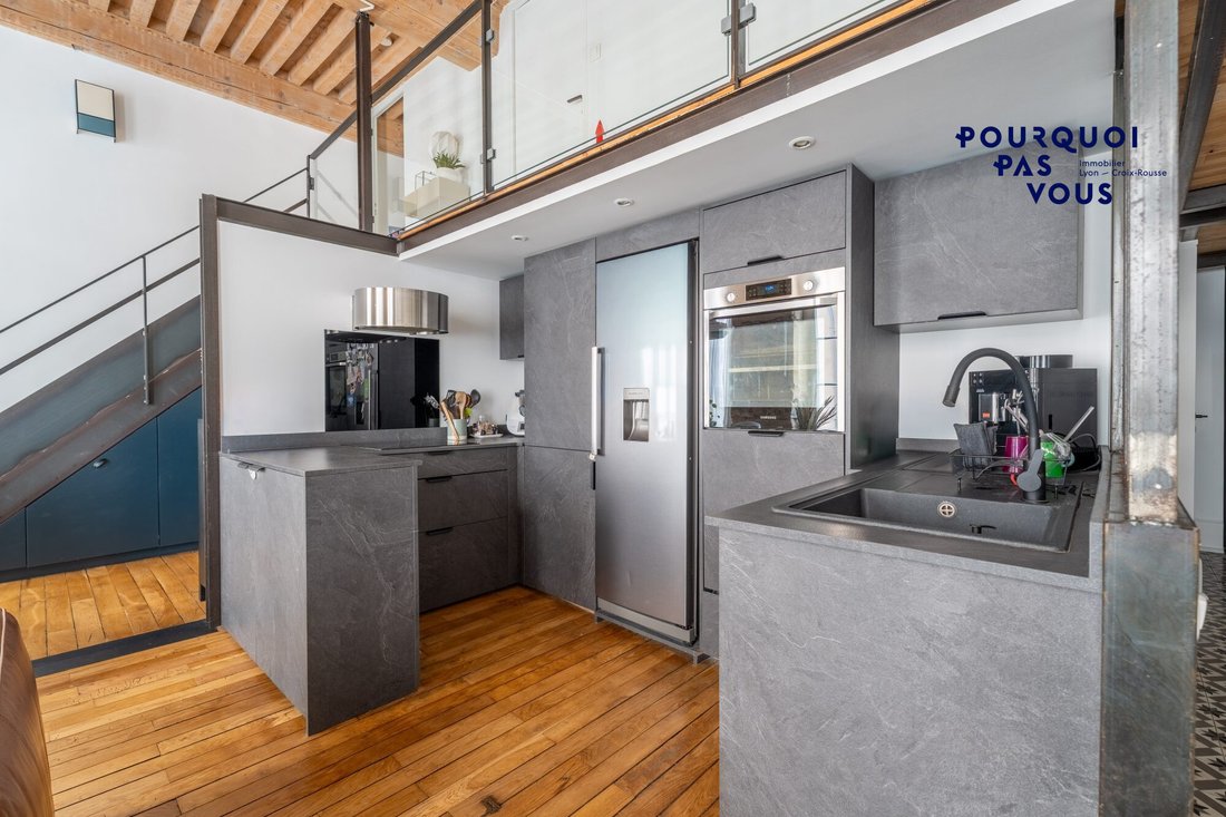 Appartement à Croix Rousse-Gros Caillou, Lyon 4e Arrondissement, Lyon 5 - 18229278