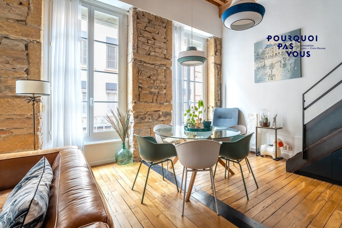 Appartement à Croix Rousse-Gros Caillou, Lyon 4e Arrondissement, Lyon 4 - 18229278