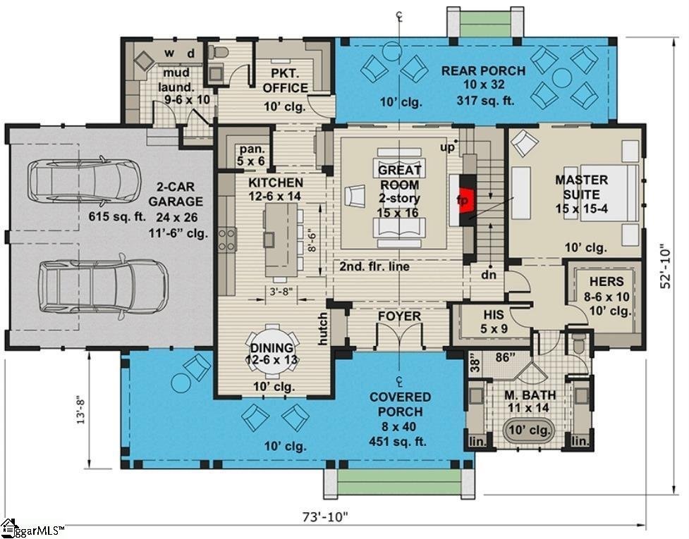 House in Greer, South Carolina, United States 3 - 18233869