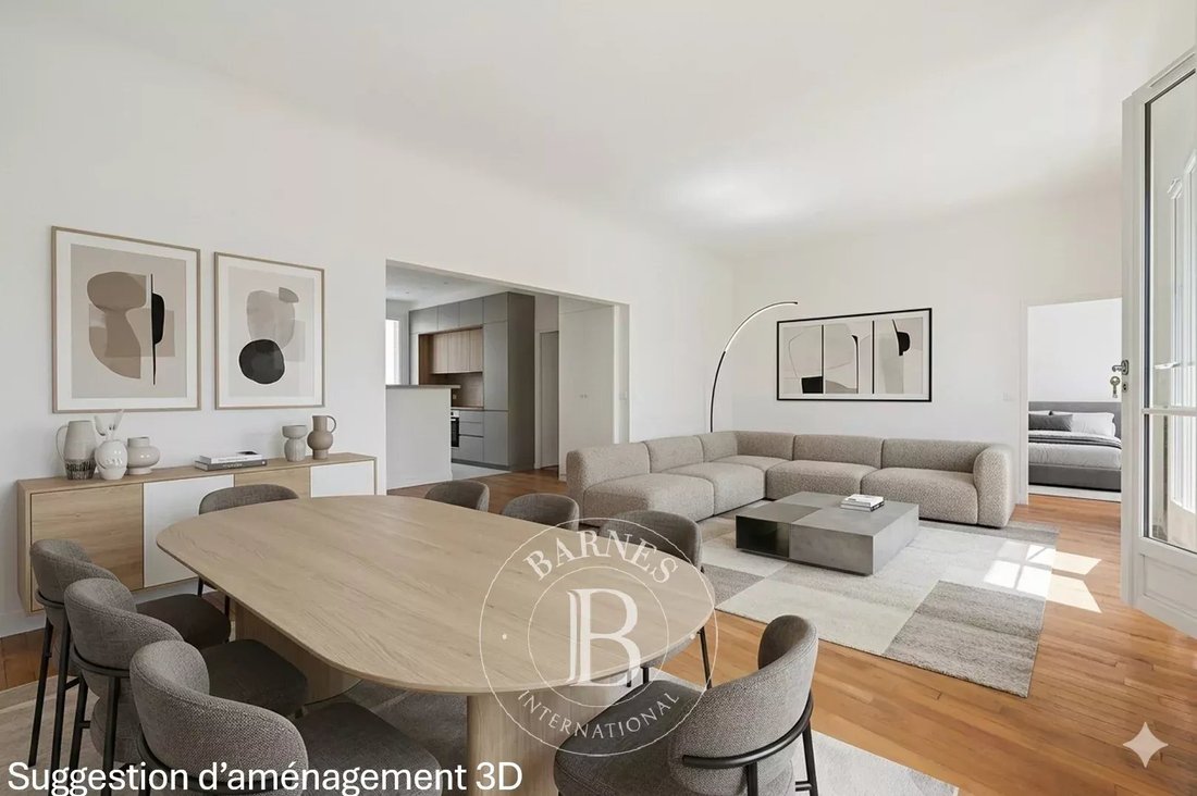 Apartment in Auteuil Nord, Paris 16e Arrondissement, Paris 3 - 17540021