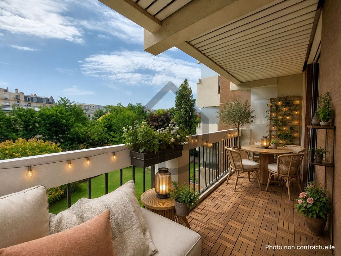 Wohnung in Bois de Vincennes, Paris 12e Arrondissement, Paris 4 - 18236497