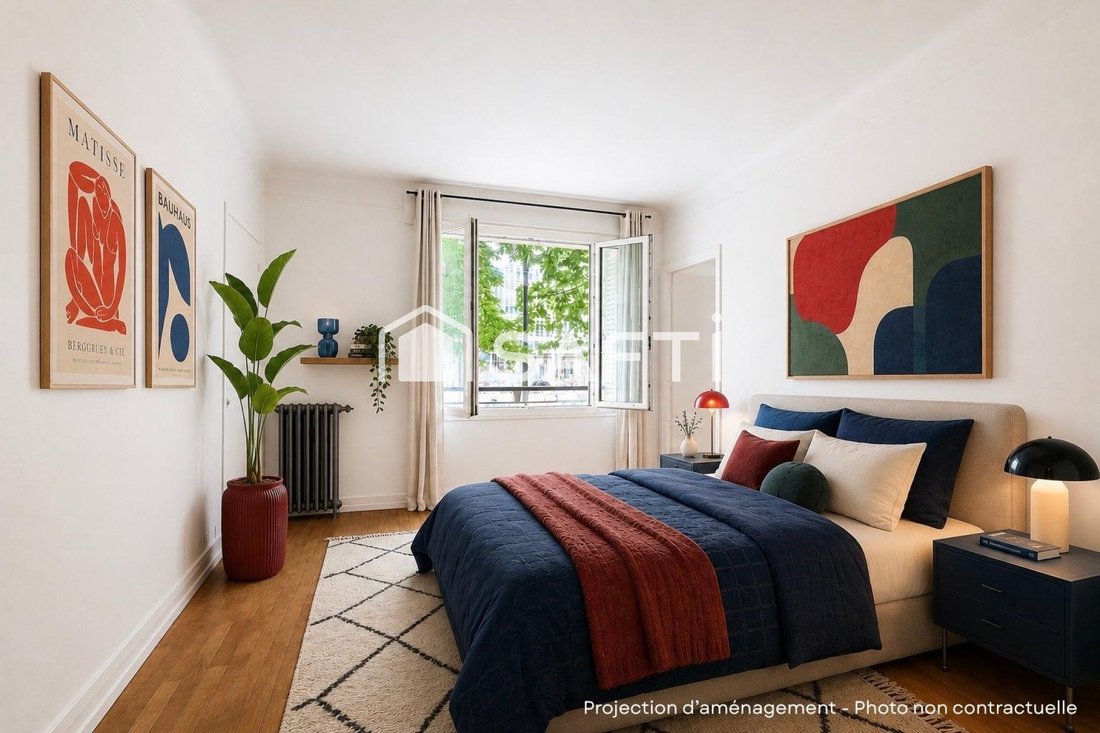 Apartment in Saint Lambert, Paris 15e Arrondissement, Paris 3 - 17977843