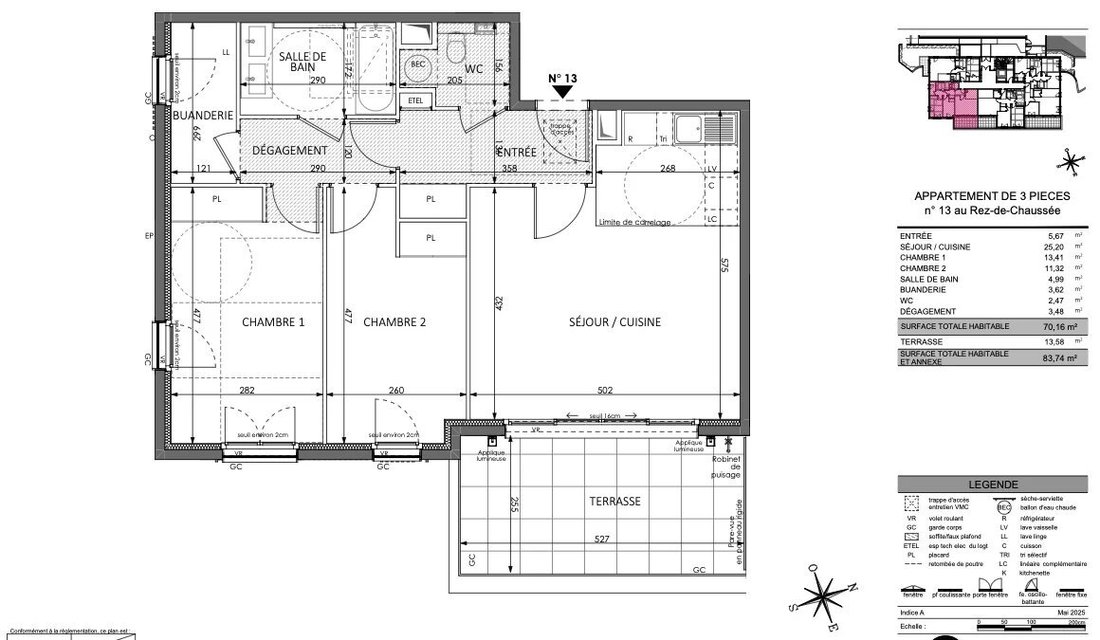 Apartment in Supérieur, Beausoleil, France 3 - 18236469
