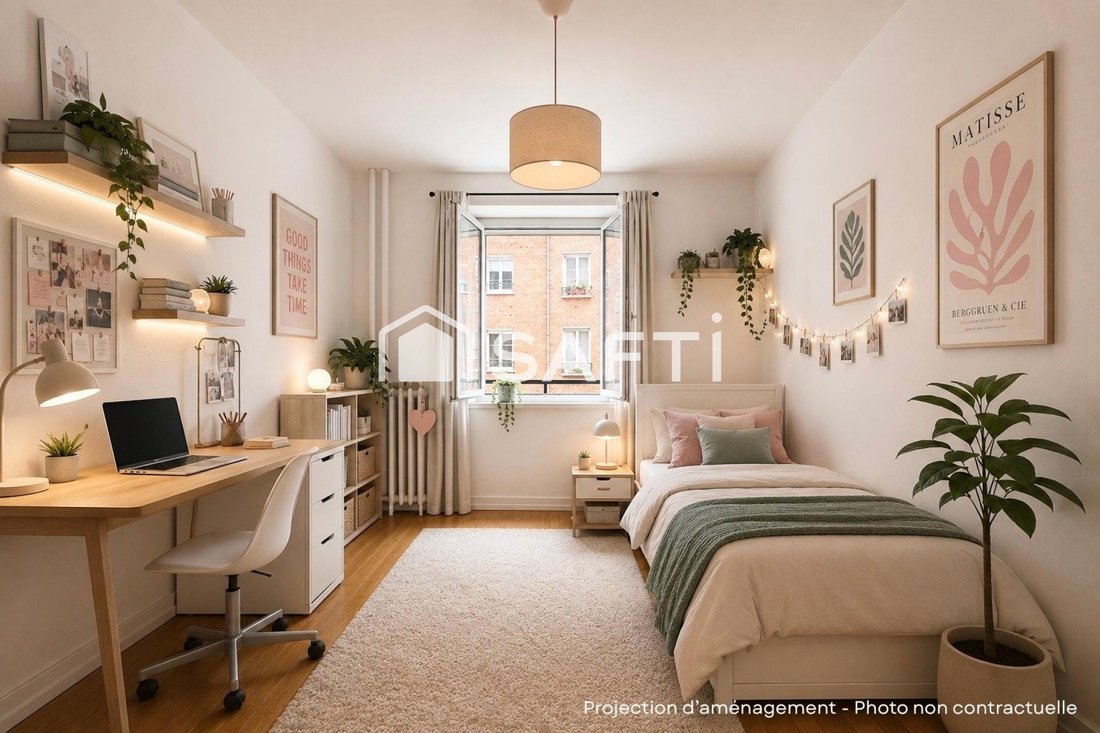 Apartment in Saint Lambert, Paris 15e Arrondissement, Paris 5 - 17977843