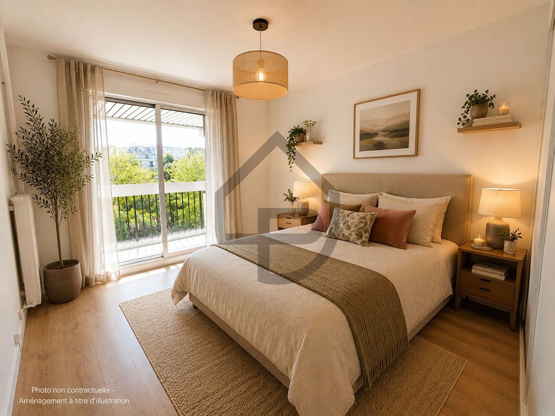Wohnung in Bois de Vincennes, Paris 12e Arrondissement, Paris 3 - 18236497