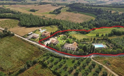 Country House in Lajatico, Tuscany, Italy 1