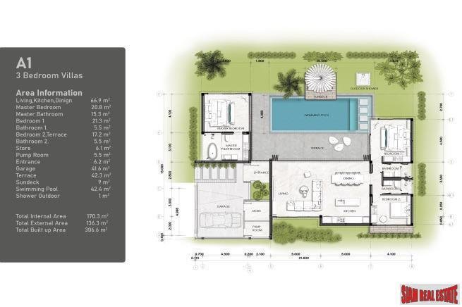 Villa in Thep Krasatti, Phuket, Thailand 3 - 18245902