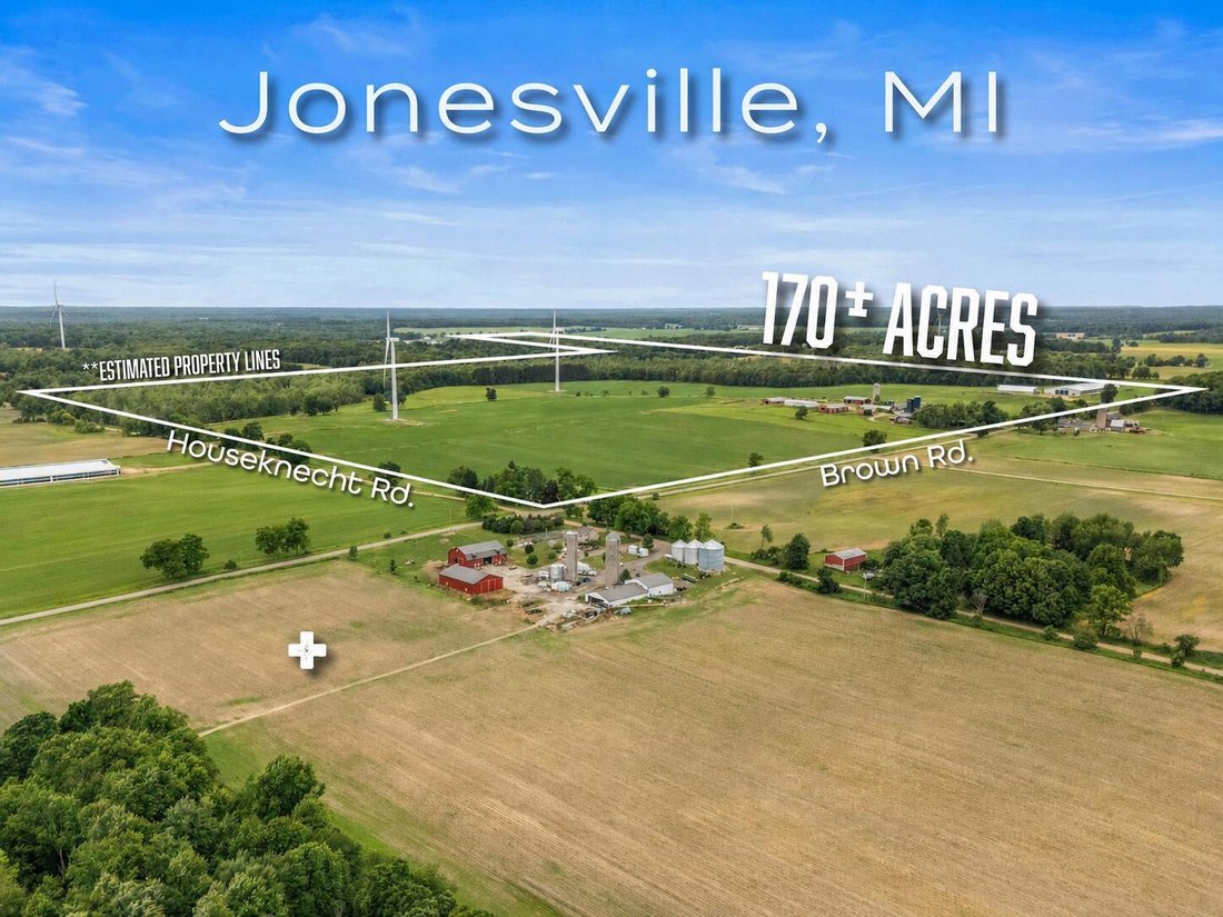 Farm Ranch in Jonesville, Michigan, United States 1 - 18240534