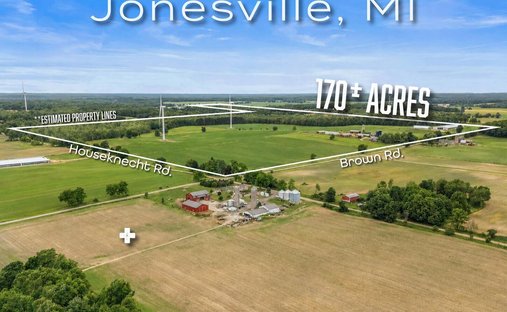 Rancho en Jonesville, Míchigan, Estados Unidos 1