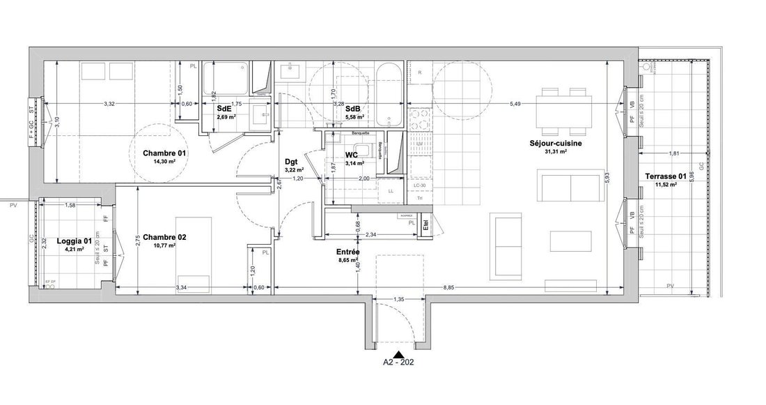 Apartment in Le Genette, La Rochelle, France 2 - 18247201