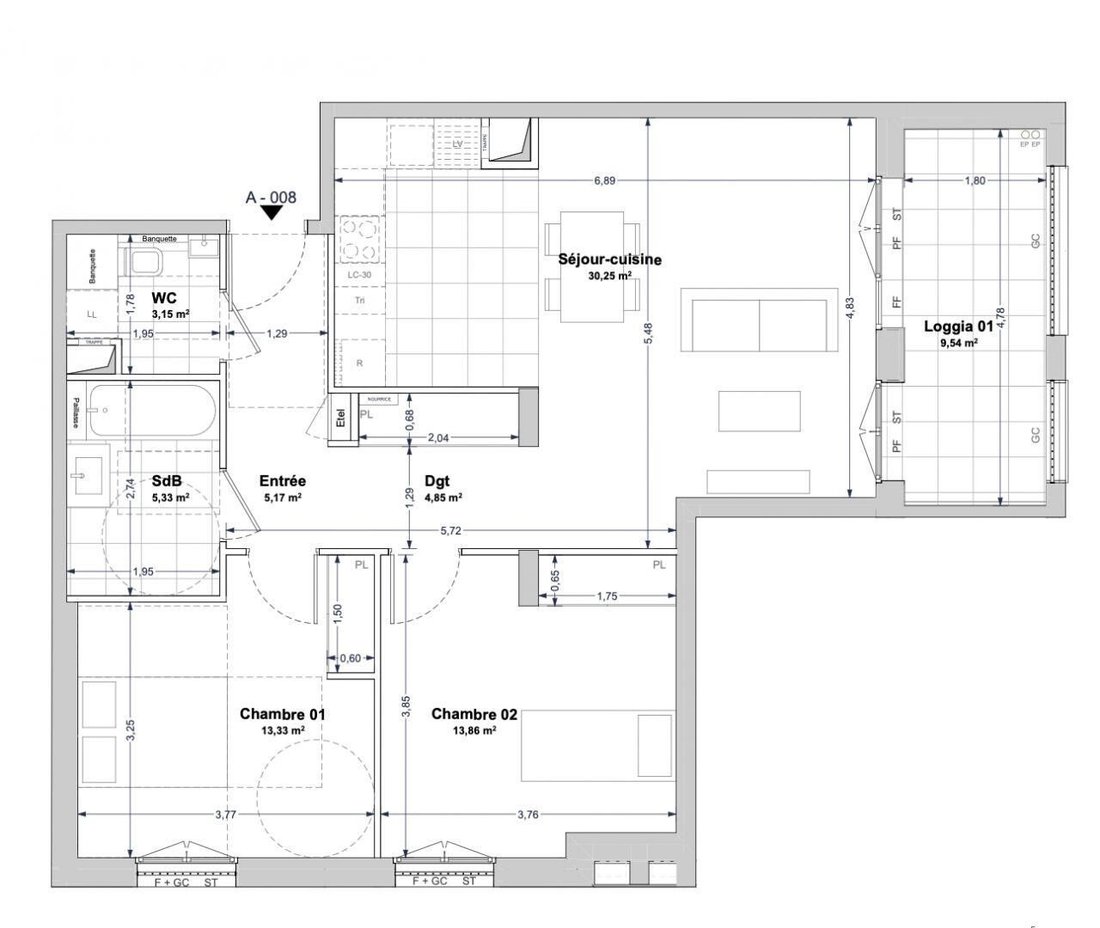 Apartment in Le Genette, La Rochelle, France 2 - 18246598