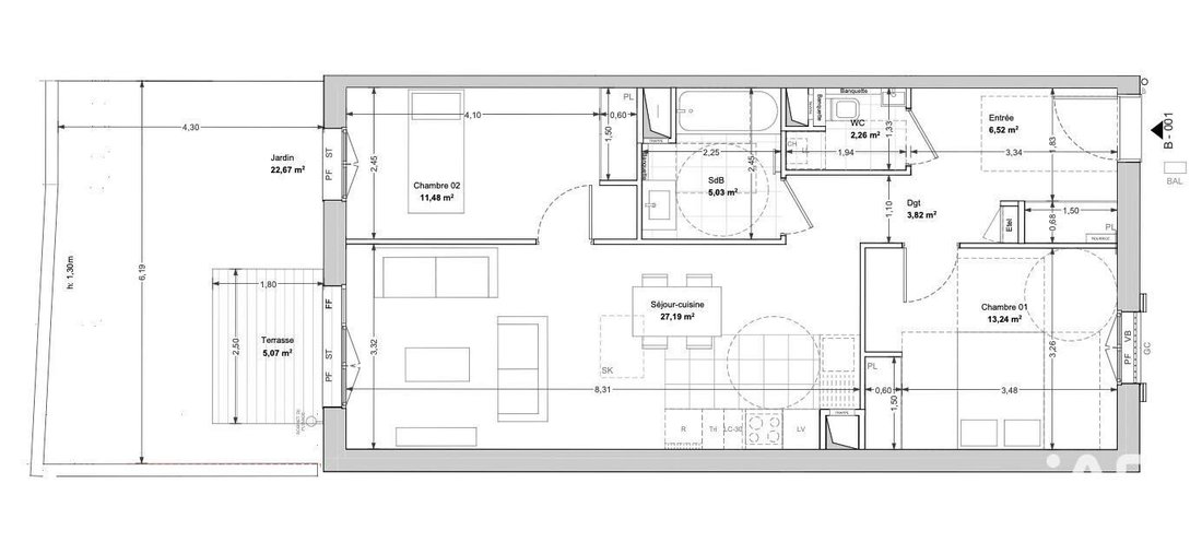 Apartment in Le Genette, La Rochelle, France 2 - 18247204
