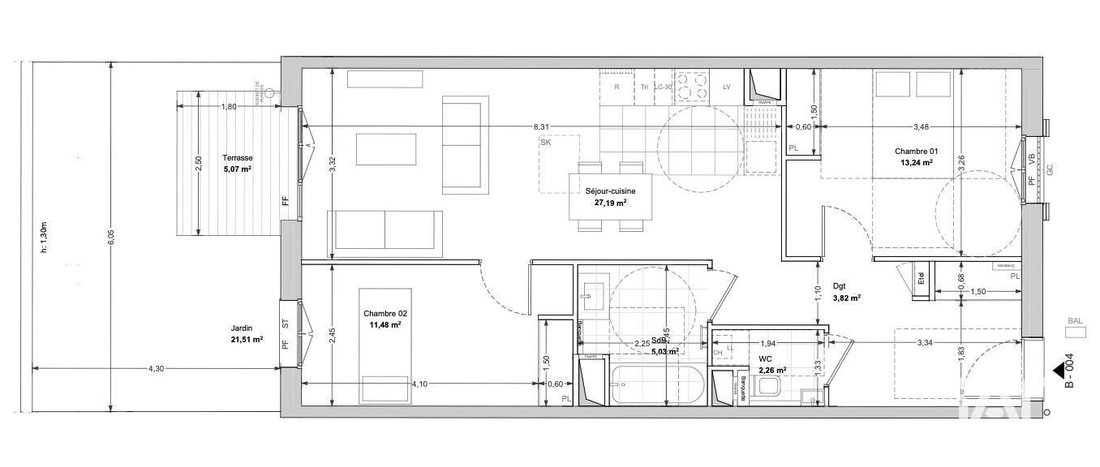 Apartment in Le Genette, La Rochelle, France 2 - 18247211