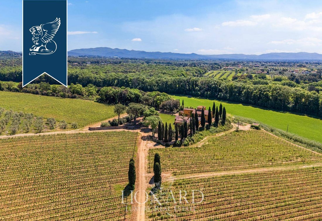 Villa in Montescudaio, Tuscany, Italy 1 - 18246061