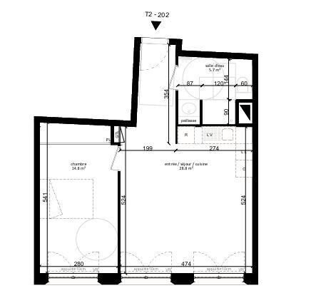 Apartment in Epinettes-Bessières, Paris 17e Arrondissement, Paris 4 - 18252159