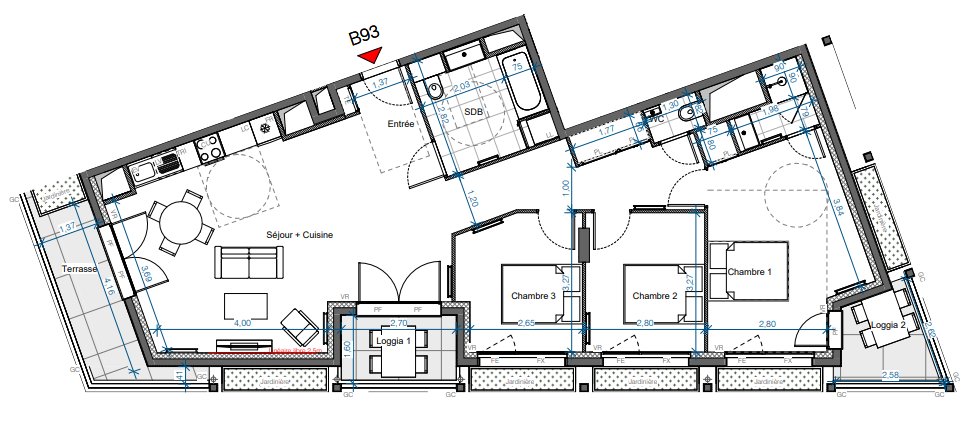Apartment in Hauts d'Asnières-Métro, Asnières-sur-Seine, France 2 - 18256154