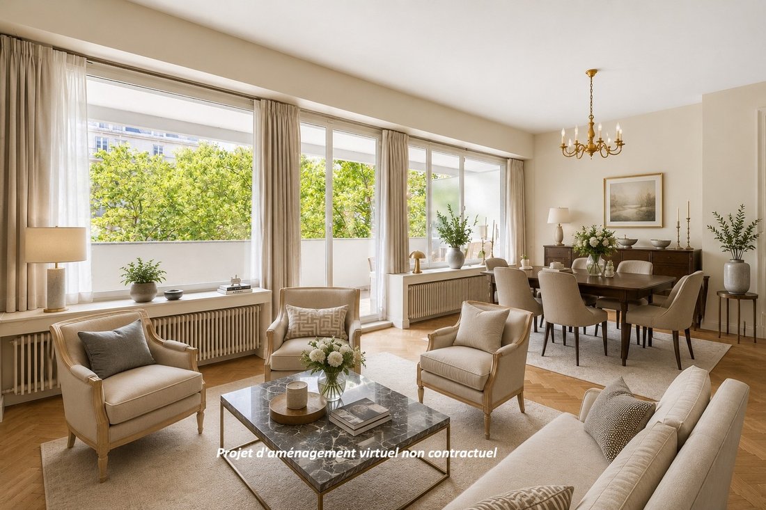 Apartment in Bois de Boulogne, Paris 16e Arrondissement, Paris 4 - 18252383