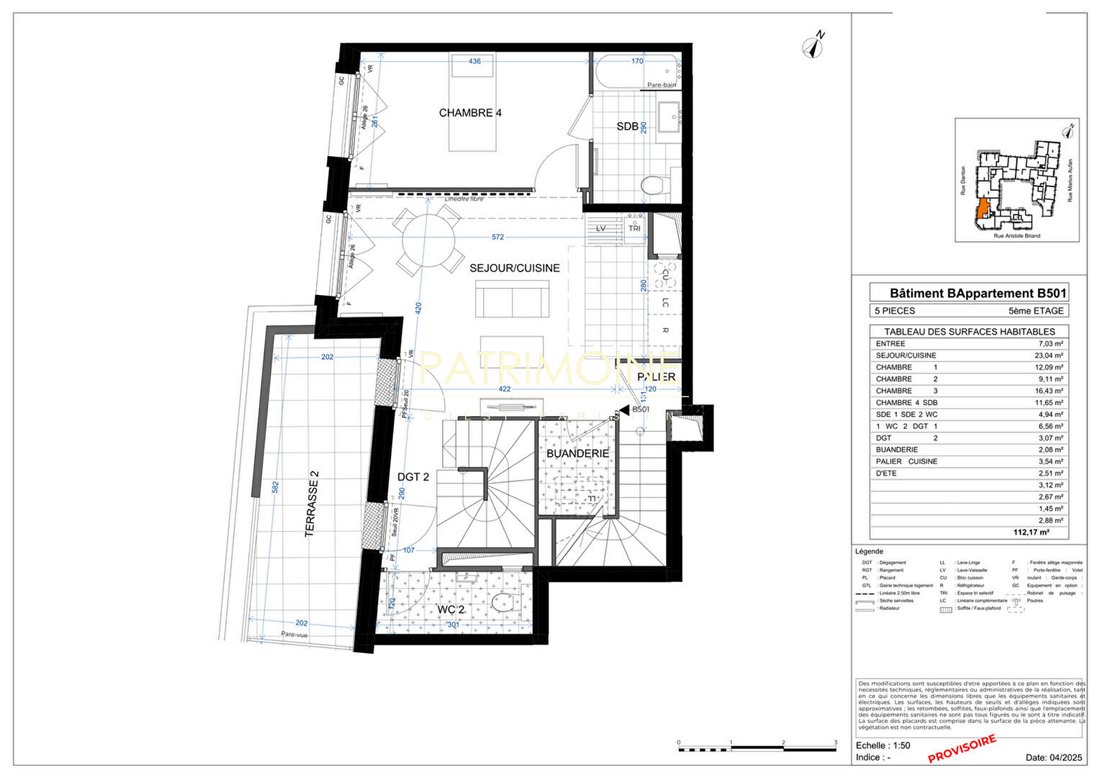Apartment in Villiers-Danton, Levallois-Perret, France 5 - 18256150