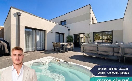House in Bourgchevreuil, Cesson-Sévigné, France 1