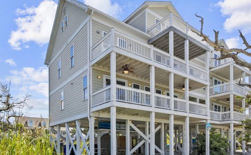 Maison de ville à North Topsail Beach, Caroline du Nord, États-Unis 1